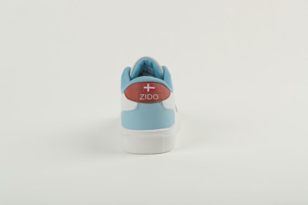 Klassisk Sneaker - Turkisblå/Hvid - Image 4