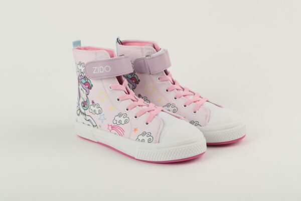 SOFIA - Canvas Sneaker Med Motiv - Image 2